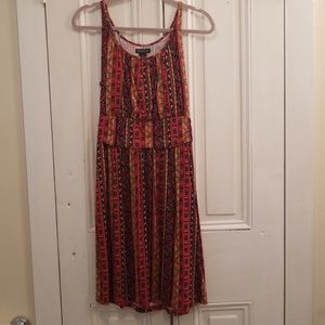 Lucky Brand patterned sleeveless dress